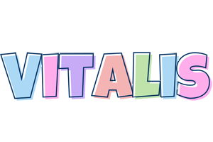 Vitalis pastel logo