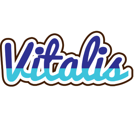 Vitalis raining logo