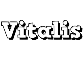 Vitalis snowing logo