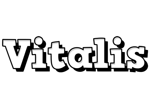 Vitalis snowing logo