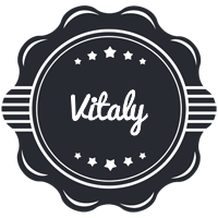 Vitaly badge logo