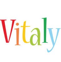 Vitaly birthday logo