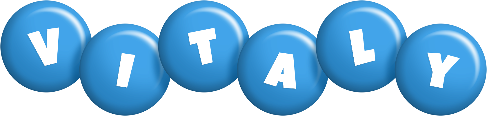 Vitaly candy-blue logo