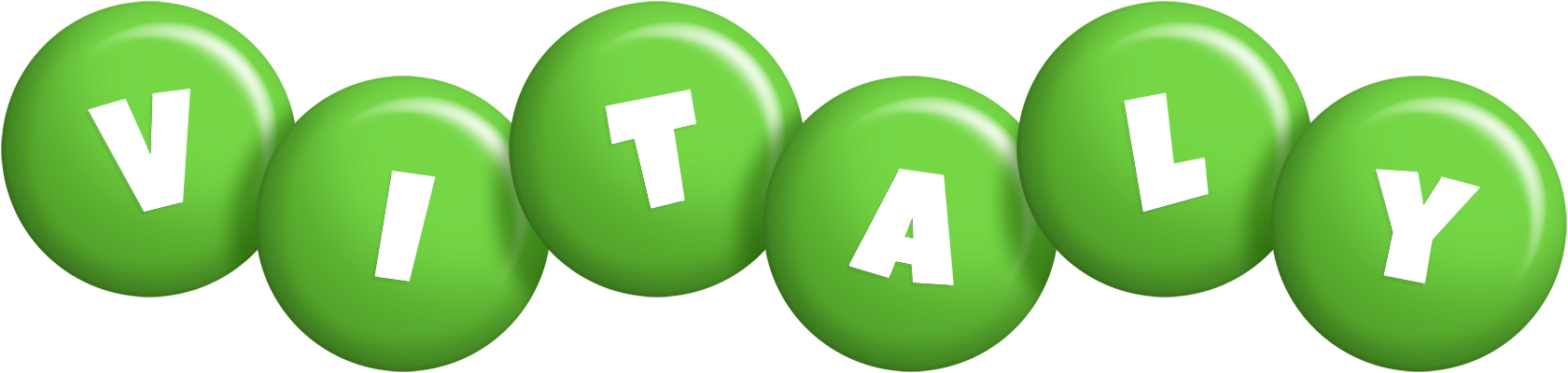 Vitaly candy-green logo