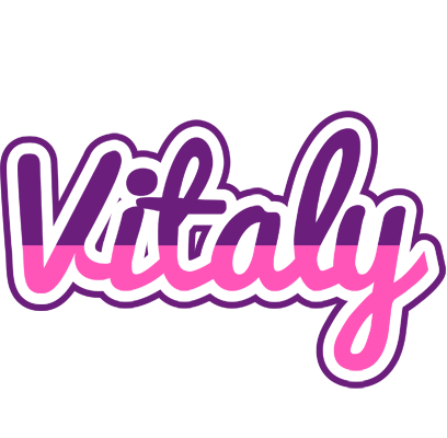 Vitaly cheerful logo