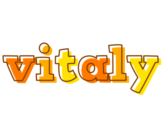 Vitaly desert logo