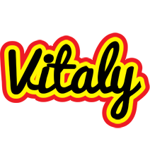 Vitaly flaming logo