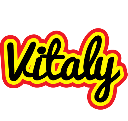 Vitaly flaming logo
