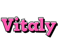 Vitaly girlish logo