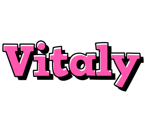 Vitaly girlish logo