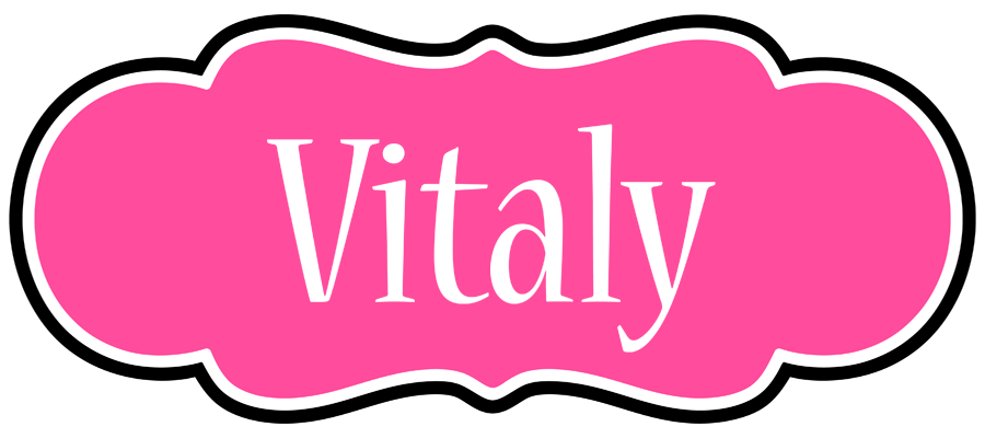 Vitaly invitation logo