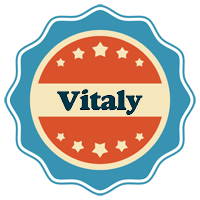 Vitaly labels logo