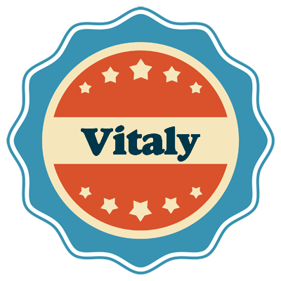 Vitaly labels logo