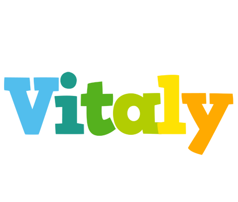 Vitaly rainbows logo