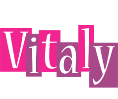 Vitaly whine logo