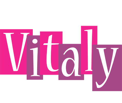 Vitaly whine logo