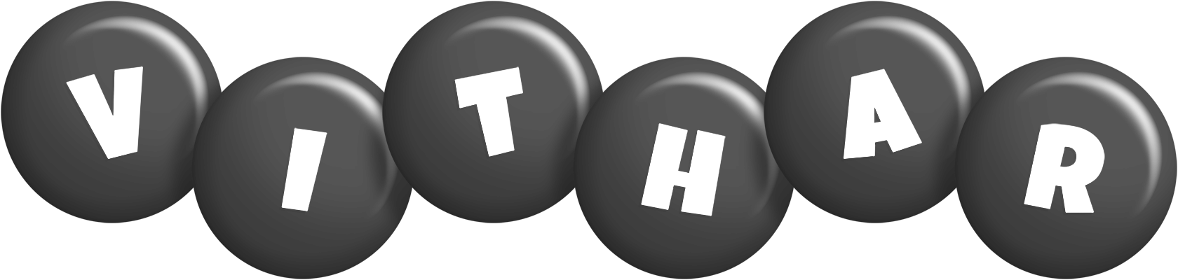 Vithar candy-black logo