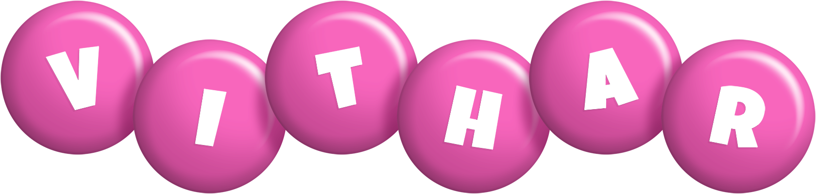 Vithar candy-pink logo