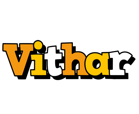 Vithar cartoon logo