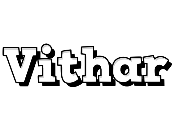 Vithar snowing logo
