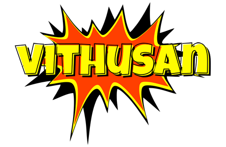 Vithusan bazinga logo