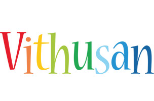 Vithusan birthday logo