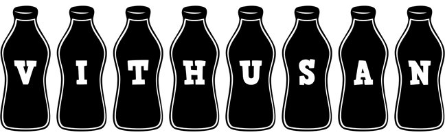 Vithusan bottle logo