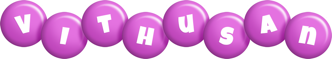 Vithusan candy-purple logo