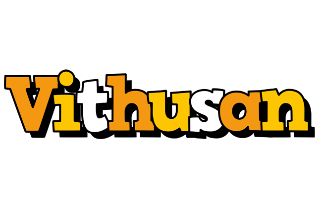 Vithusan cartoon logo