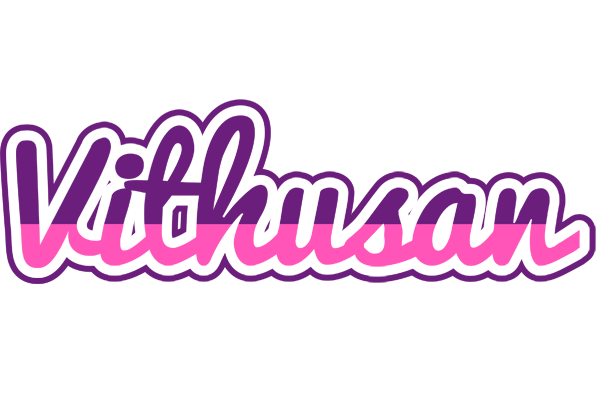 Vithusan cheerful logo