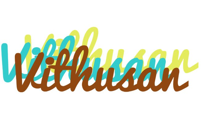 Vithusan cupcake logo