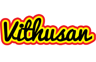 Vithusan flaming logo