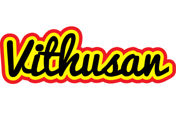 Vithusan flaming logo