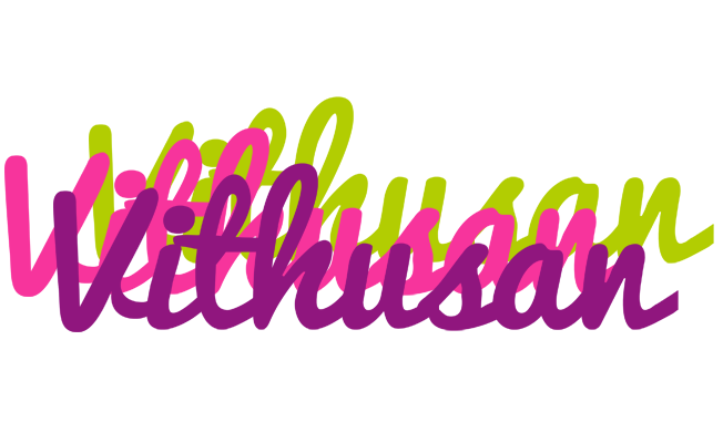 Vithusan flowers logo