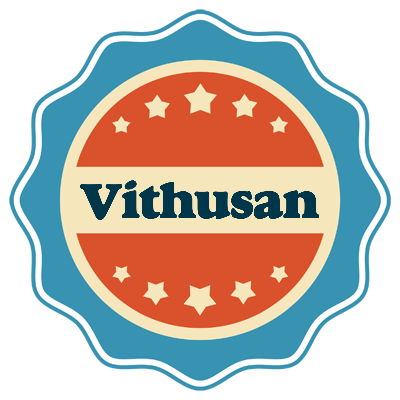 Vithusan labels logo