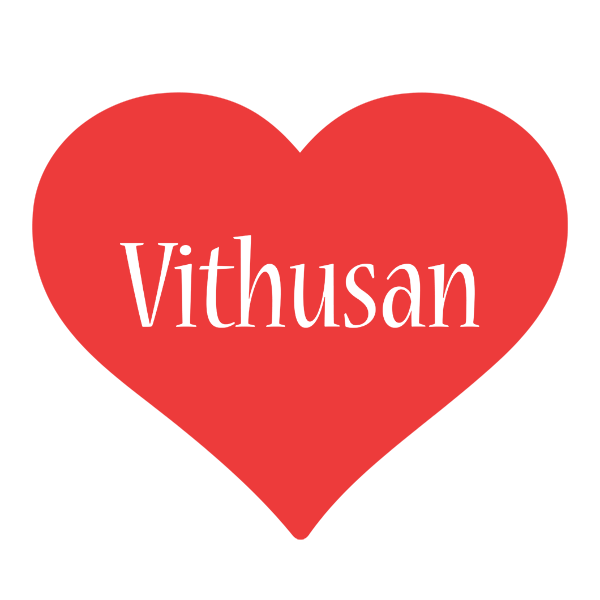 Vithusan love logo