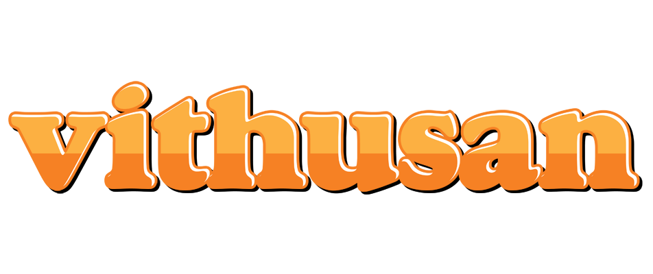 Vithusan orange logo
