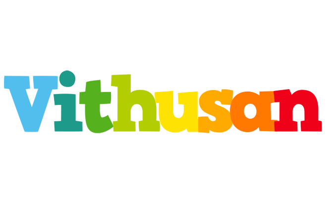 Vithusan rainbows logo