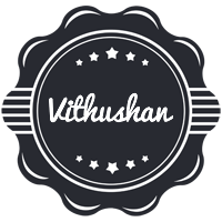 Vithushan badge logo