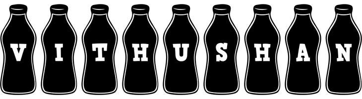 Vithushan bottle logo