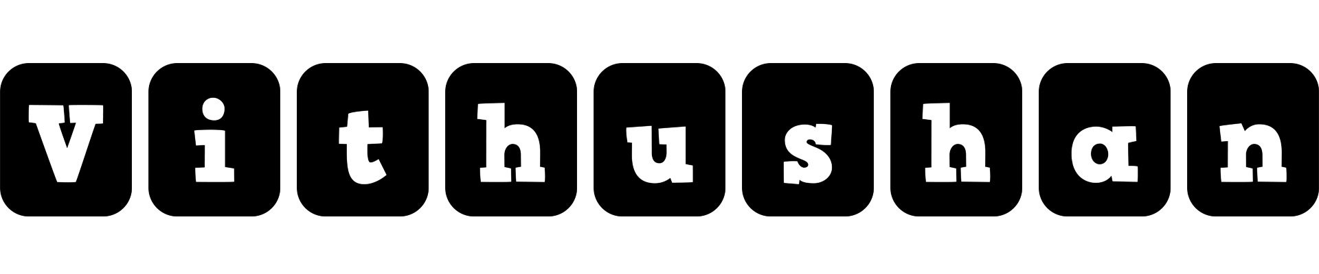 Vithushan box logo