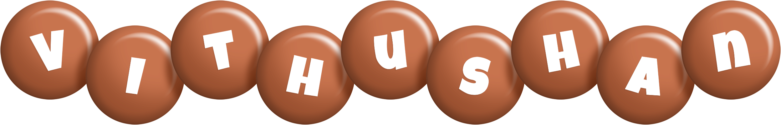 Vithushan candy-brown logo