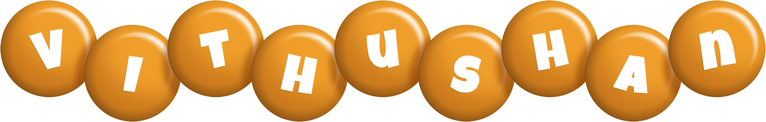 Vithushan candy-orange logo