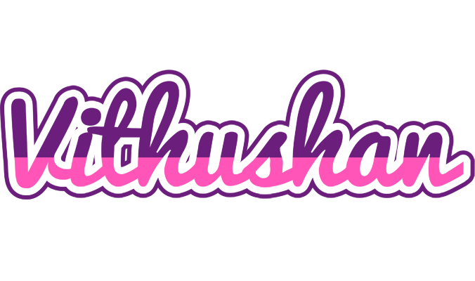 Vithushan cheerful logo