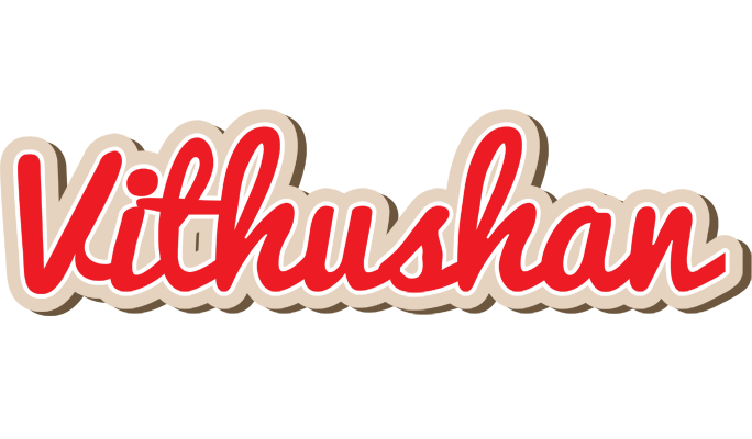 Vithushan chocolate logo