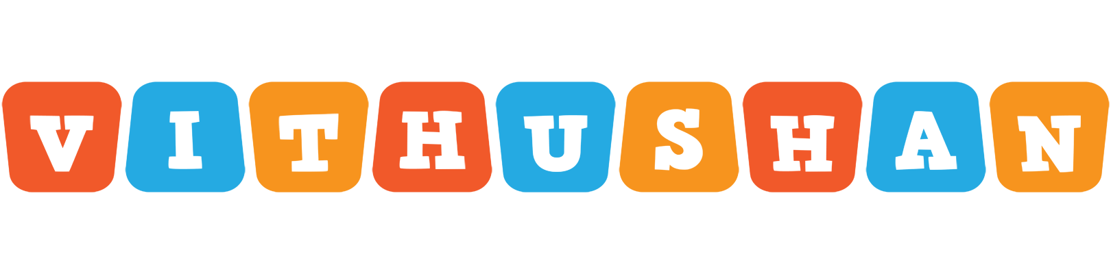 Vithushan comics logo