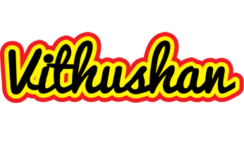 Vithushan flaming logo