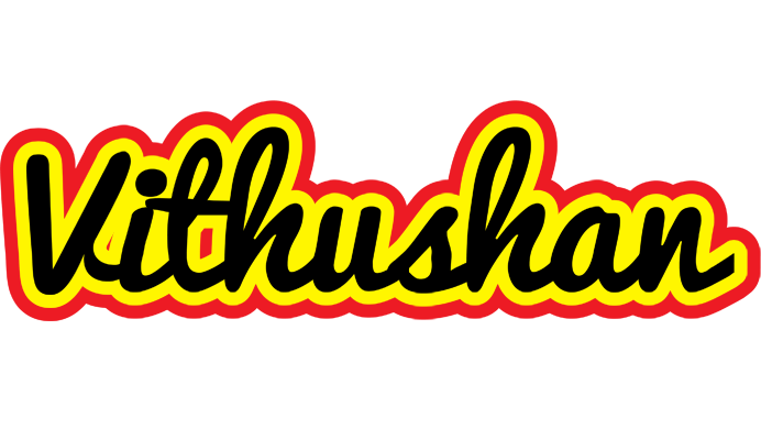 Vithushan flaming logo