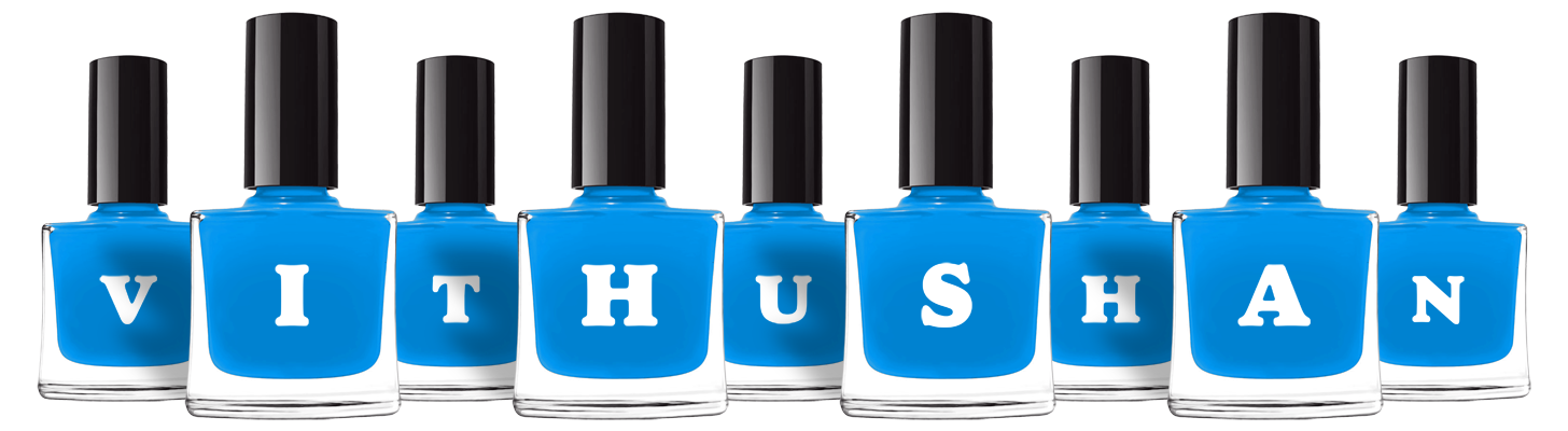 Vithushan glossy logo