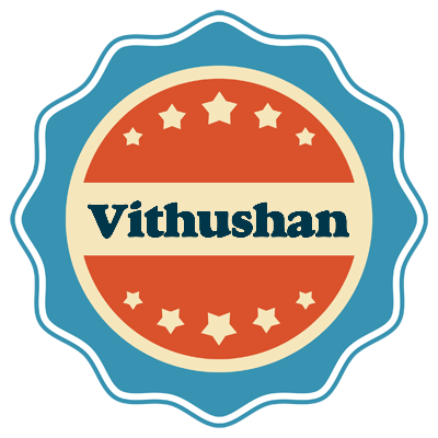 Vithushan labels logo